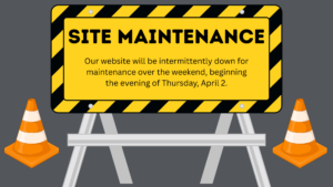 Website Maintenance Popup